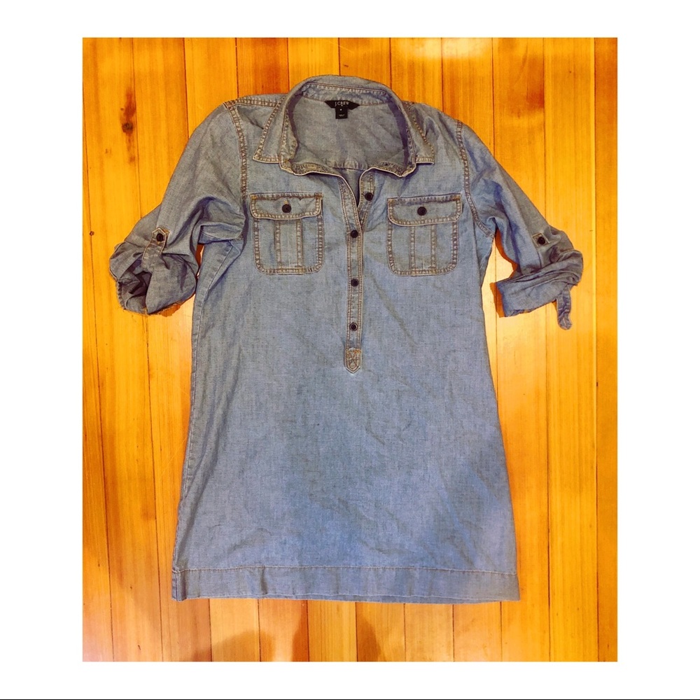 J Crew chambray dress